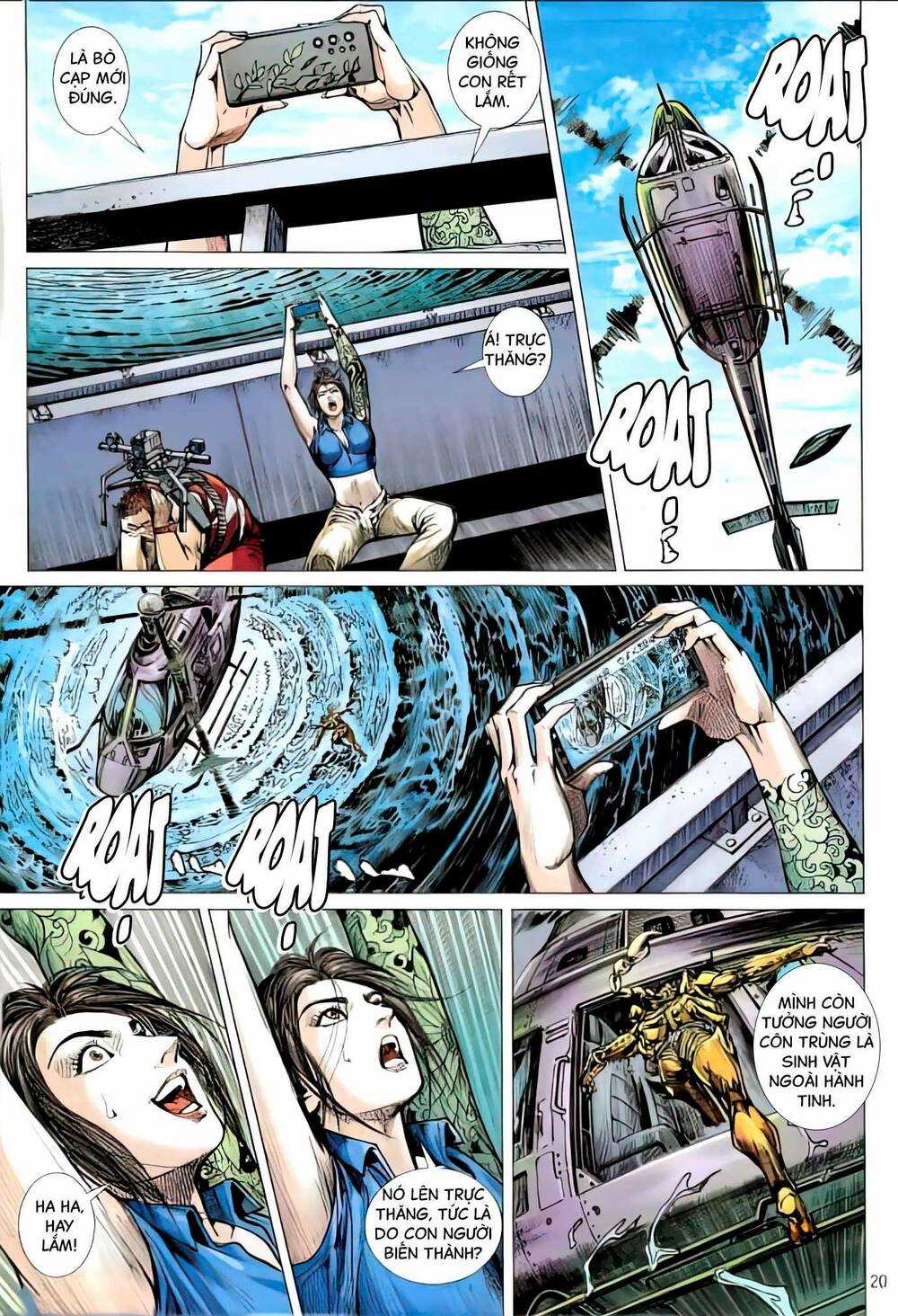 Hổ Giáp Nhân Armour Man Chapter 4 trang 19