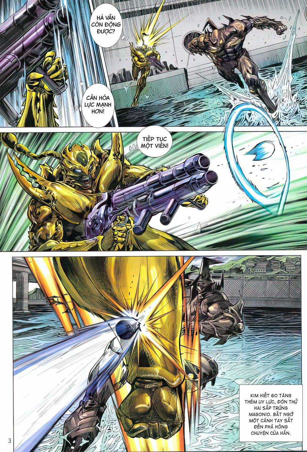 Hổ Giáp Nhân Armour Man Chapter 4 trang 2