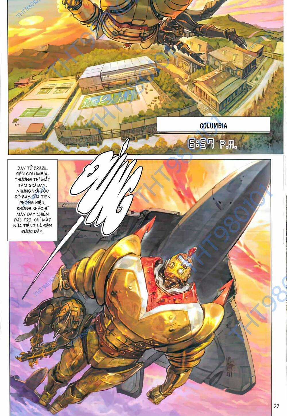 Hổ Giáp Nhân Armour Man Chapter 4 trang 21