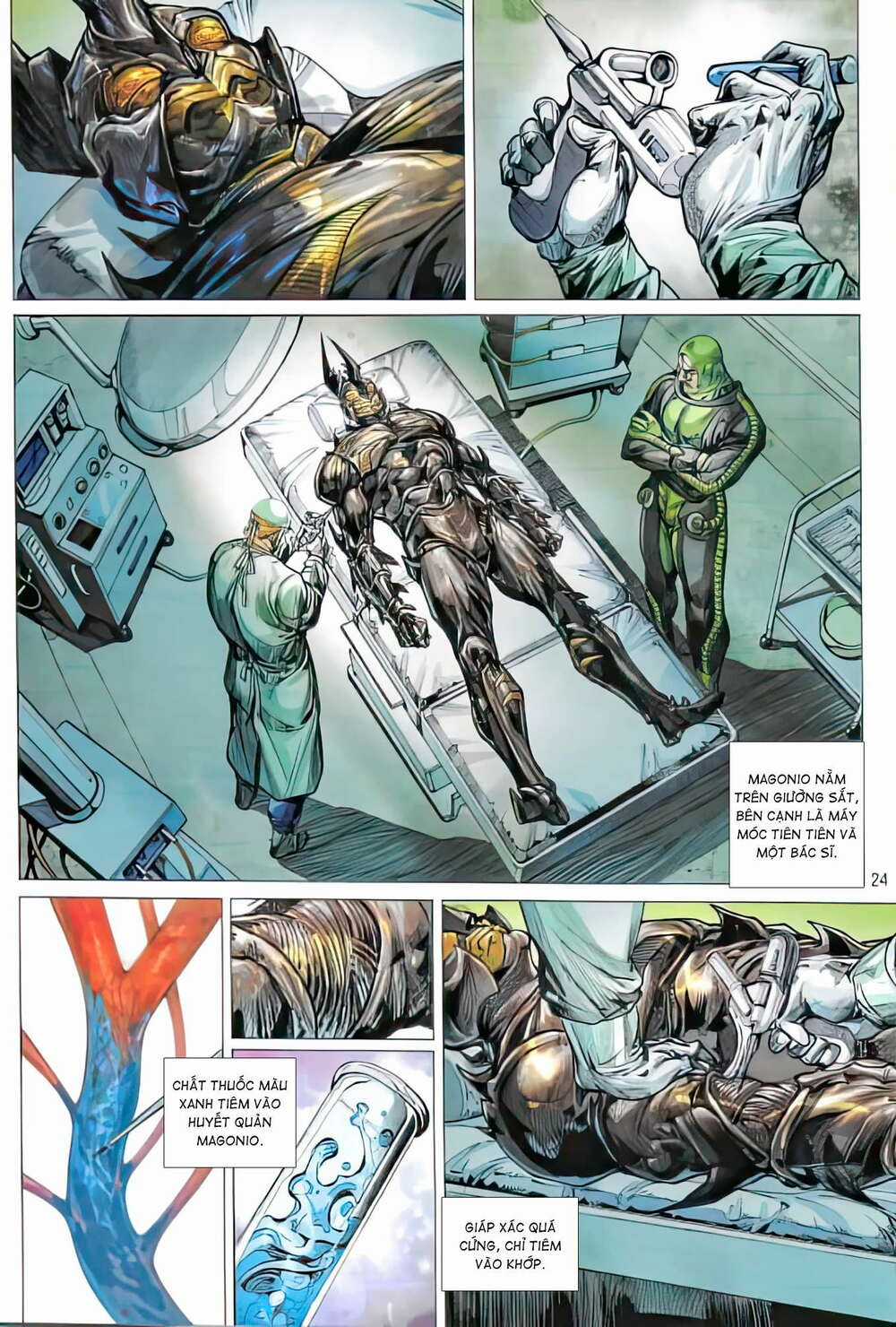 Hổ Giáp Nhân Armour Man Chapter 4 trang 23
