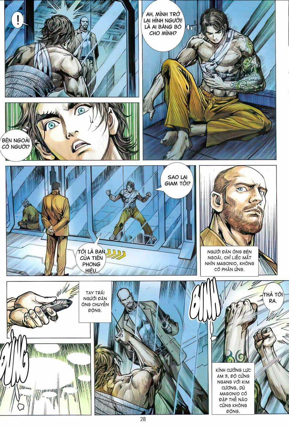 Hổ Giáp Nhân Armour Man Chapter 4 trang 27