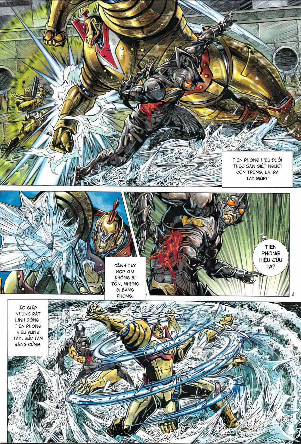 Hổ Giáp Nhân Armour Man Chapter 4 trang 3