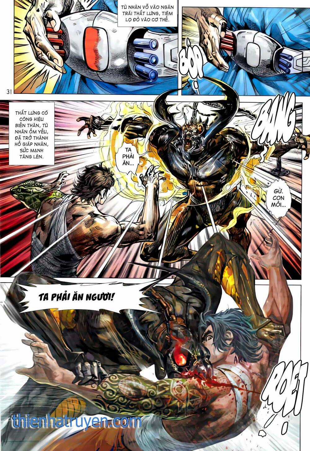 Hổ Giáp Nhân Armour Man Chapter 4 trang 30