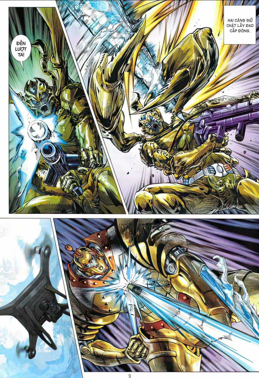 Hổ Giáp Nhân Armour Man Chapter 4 trang 8