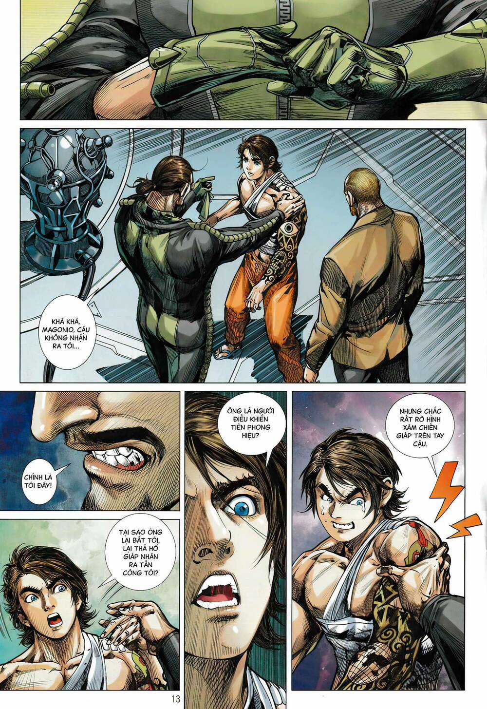 Hổ Giáp Nhân Armour Man Chapter 5 trang 12