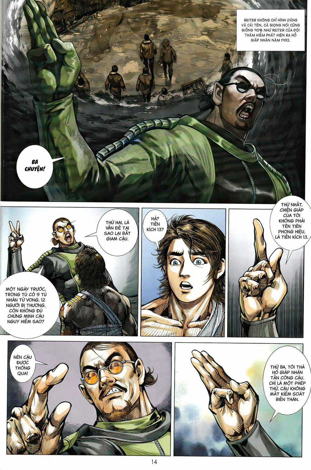 Hổ Giáp Nhân Armour Man Chapter 5 trang 13