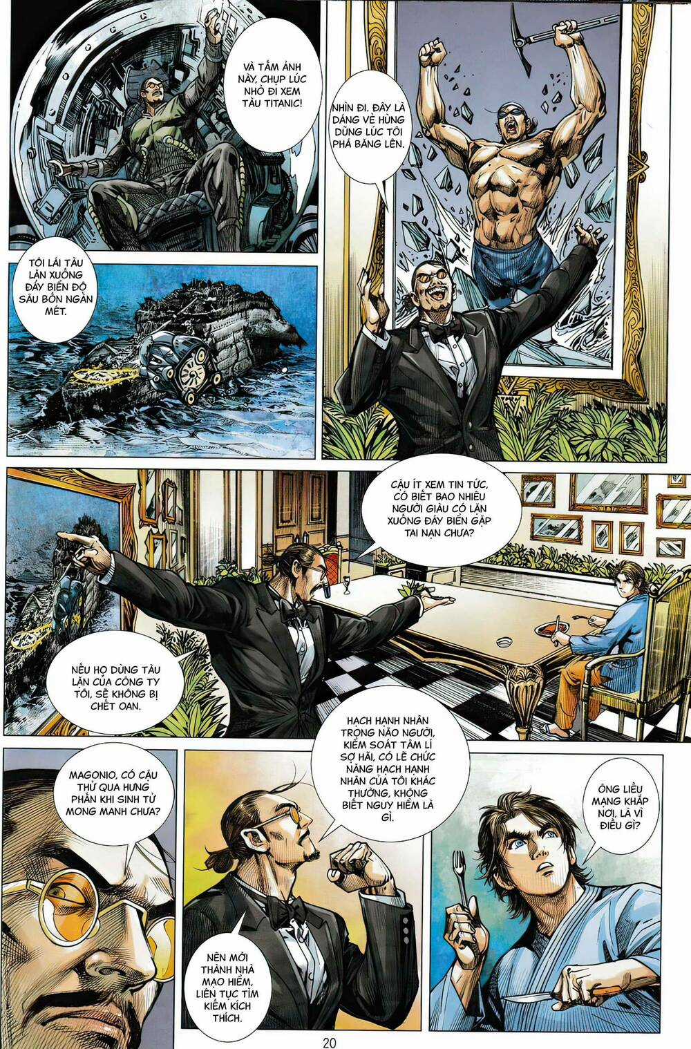 Hổ Giáp Nhân Armour Man Chapter 5 trang 19