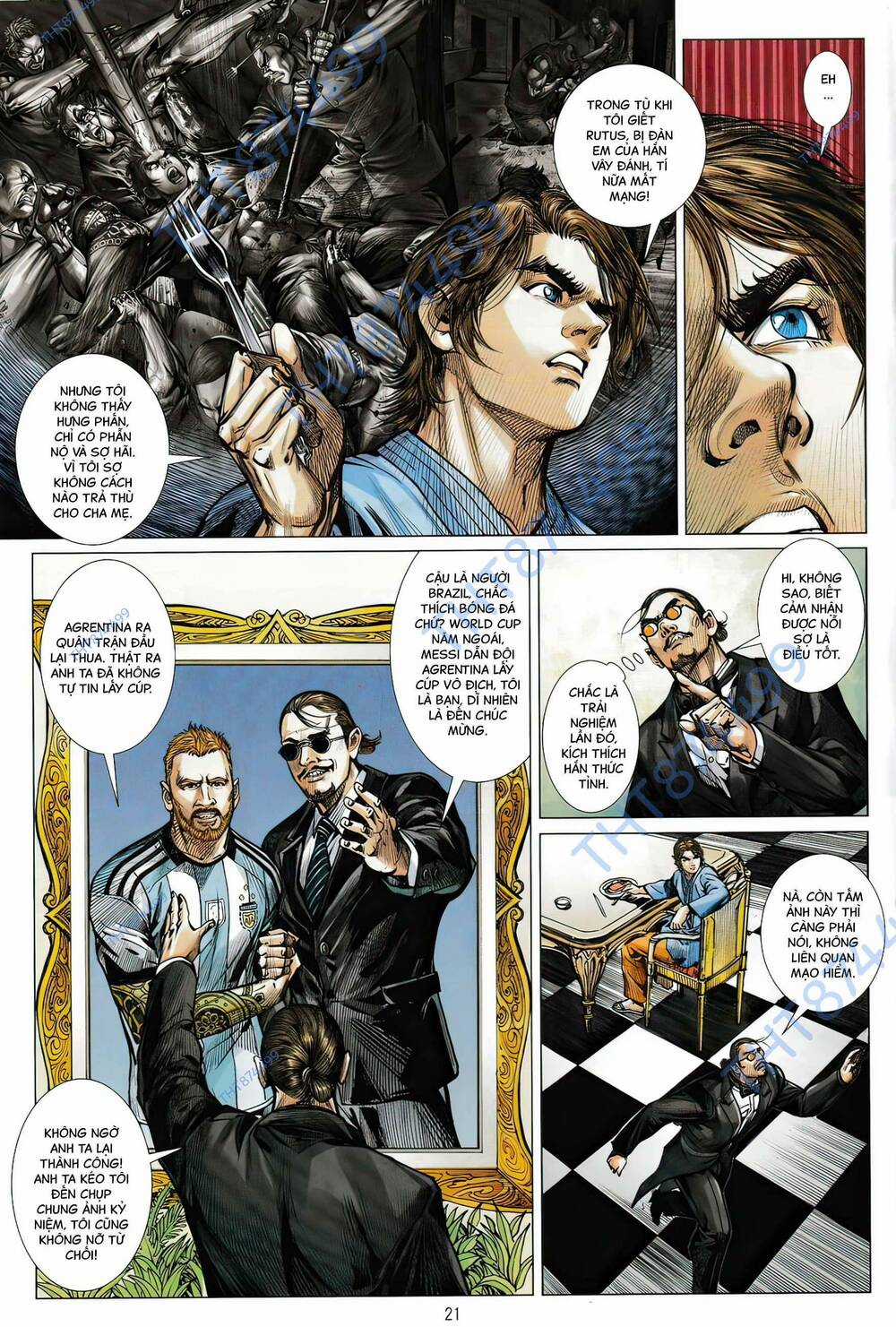 Hổ Giáp Nhân Armour Man Chapter 5 trang 20