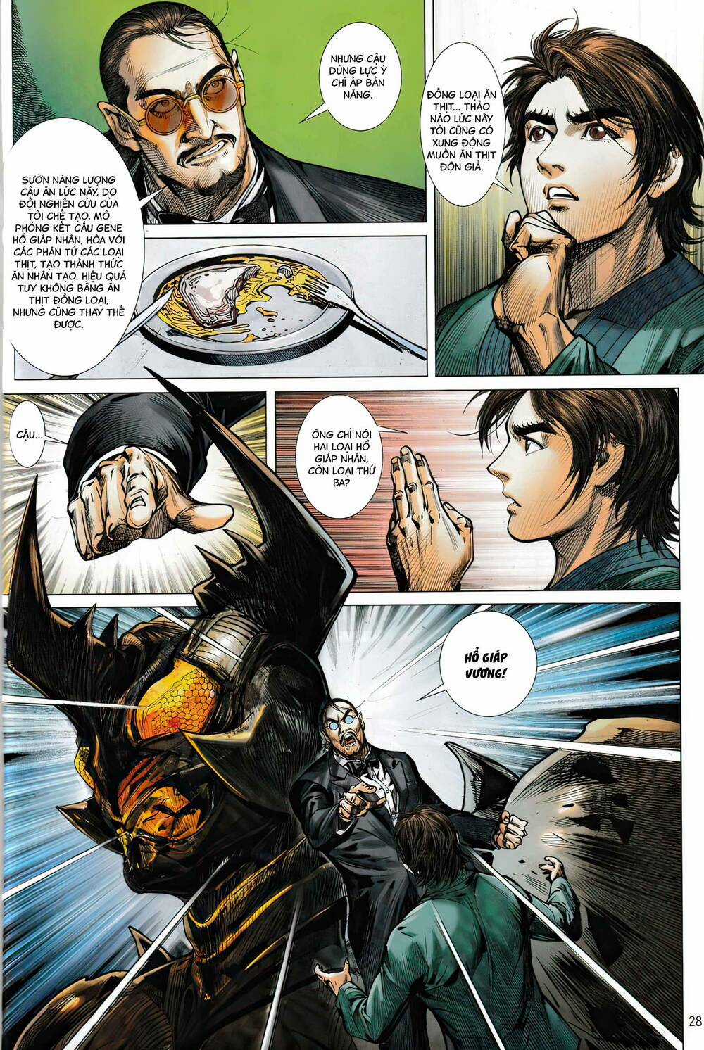 Hổ Giáp Nhân Armour Man Chapter 5 trang 27