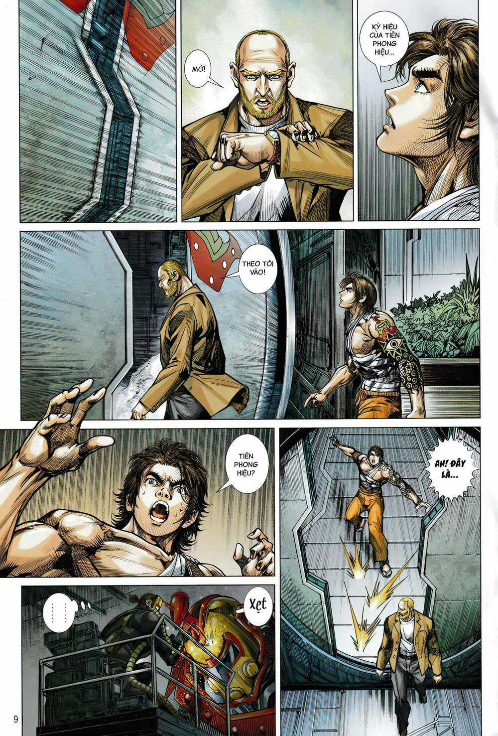 Hổ Giáp Nhân Armour Man Chapter 5 trang 8