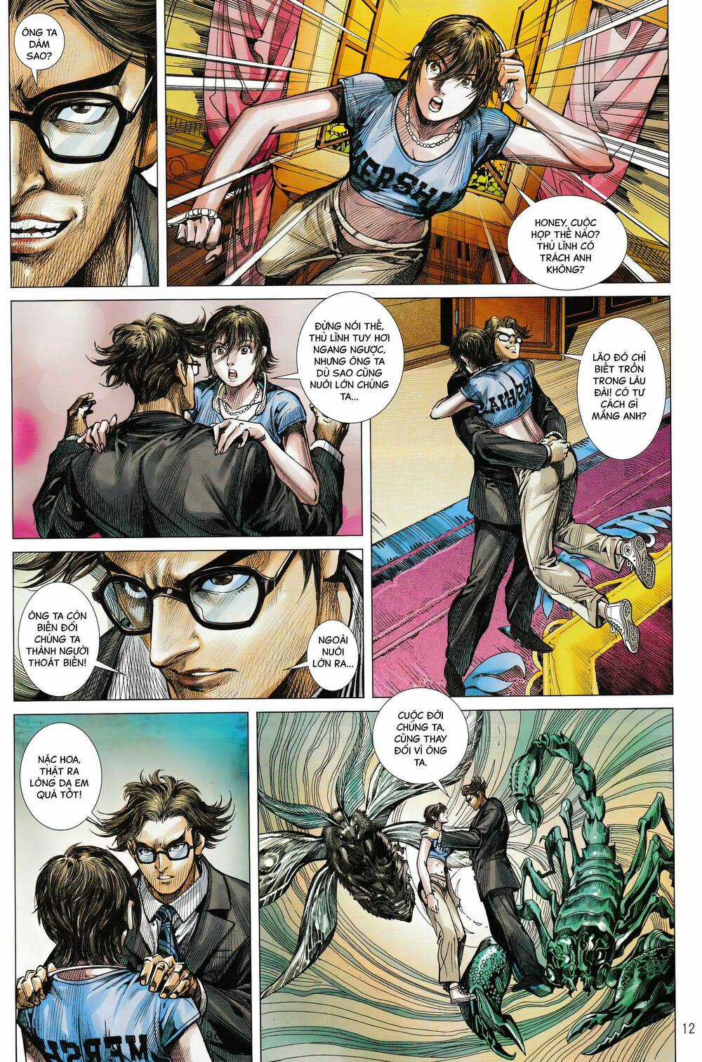 Hổ Giáp Nhân Armour Man Chapter 6 trang 11