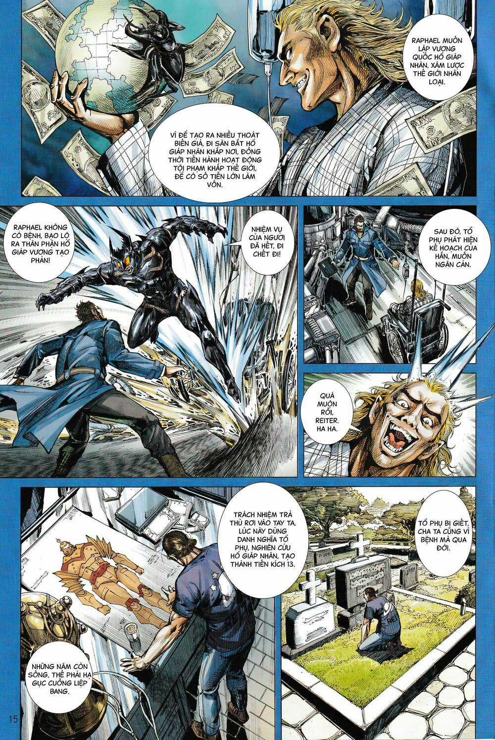 Hổ Giáp Nhân Armour Man Chapter 6 trang 14