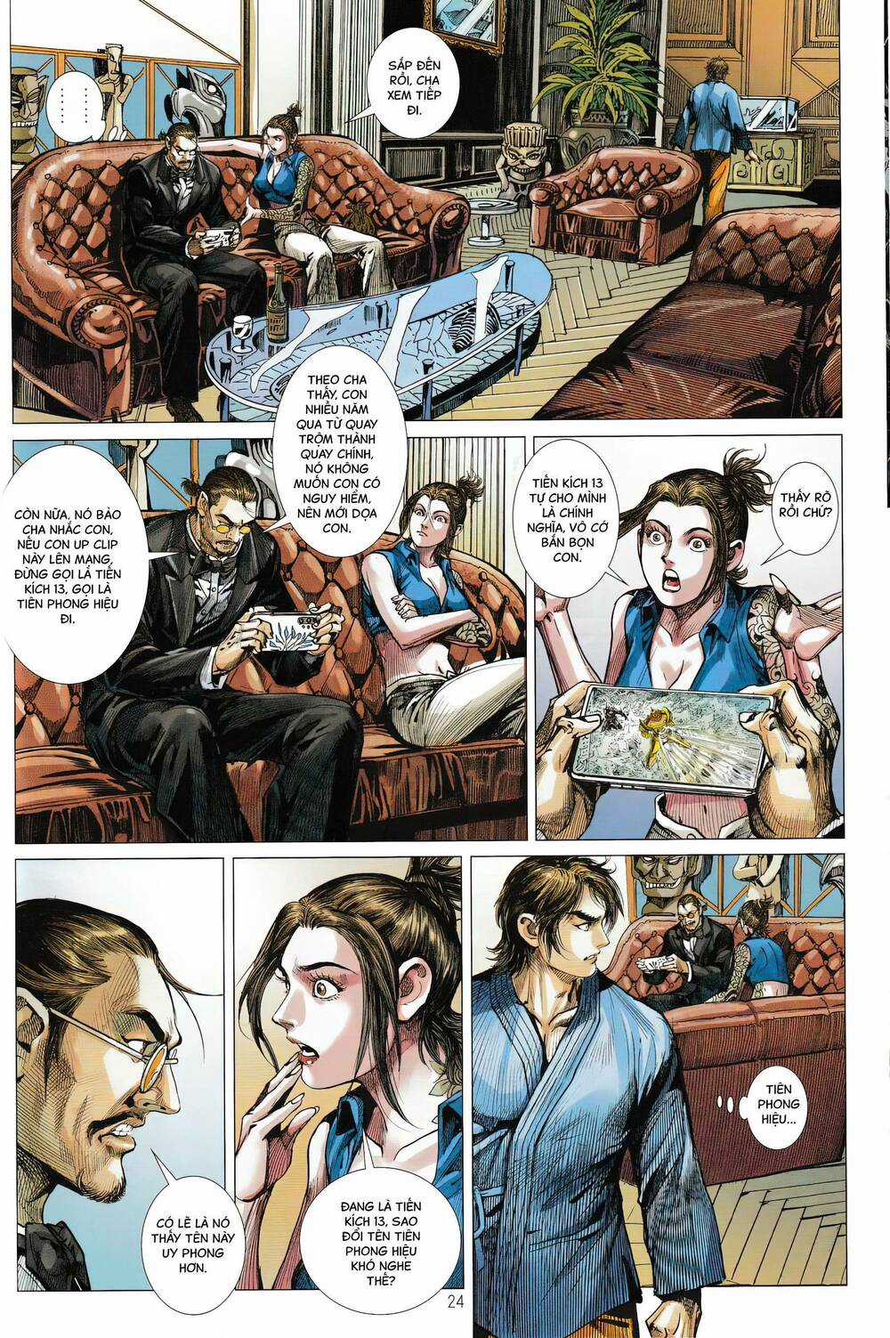 Hổ Giáp Nhân Armour Man Chapter 6 trang 23