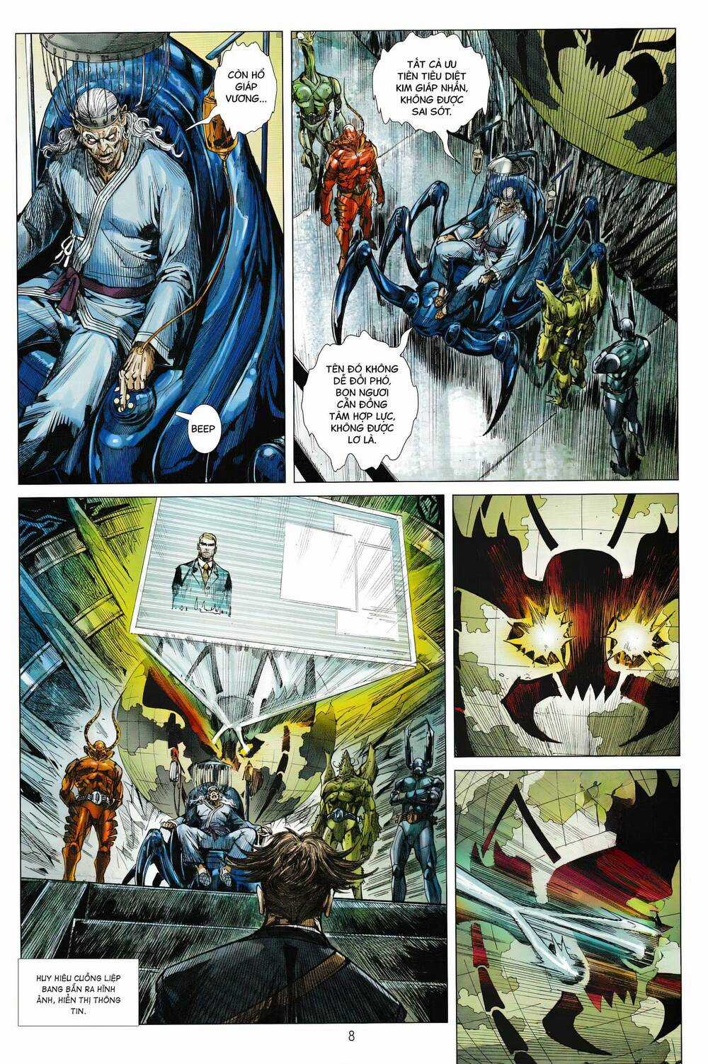 Hổ Giáp Nhân Armour Man Chapter 6 trang 7