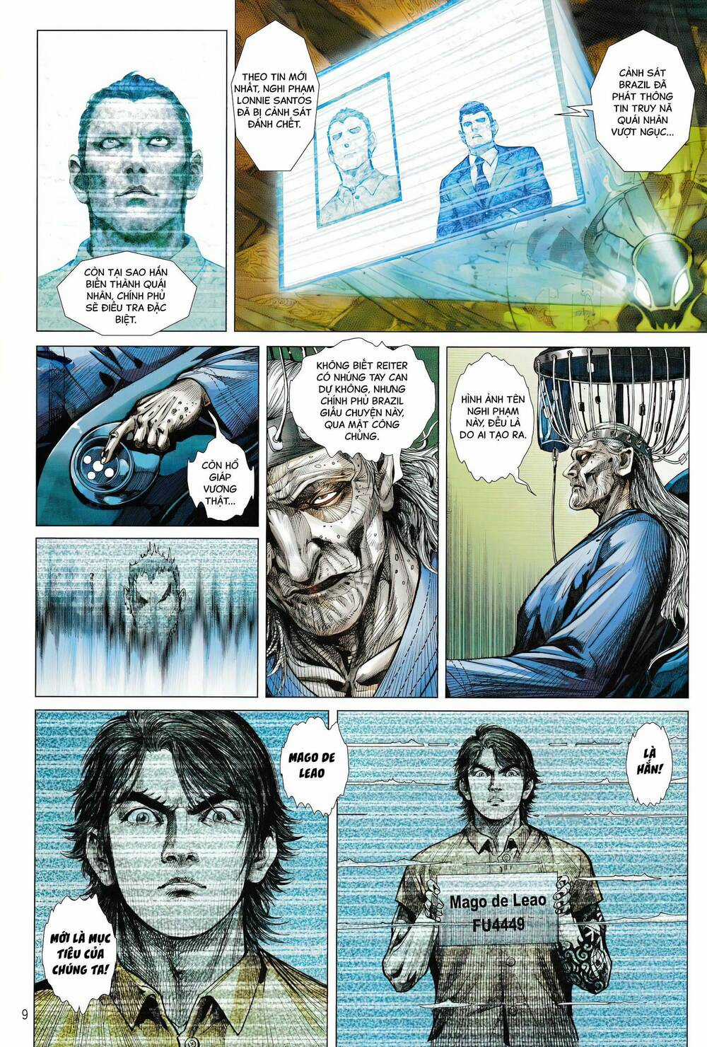 Hổ Giáp Nhân Armour Man Chapter 6 trang 8