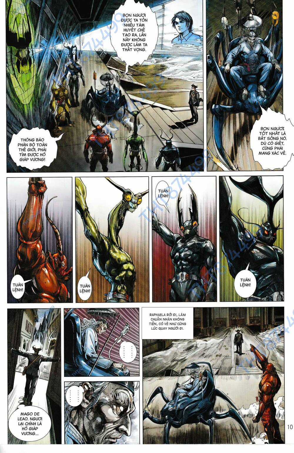 Hổ Giáp Nhân Armour Man Chapter 6 trang 9