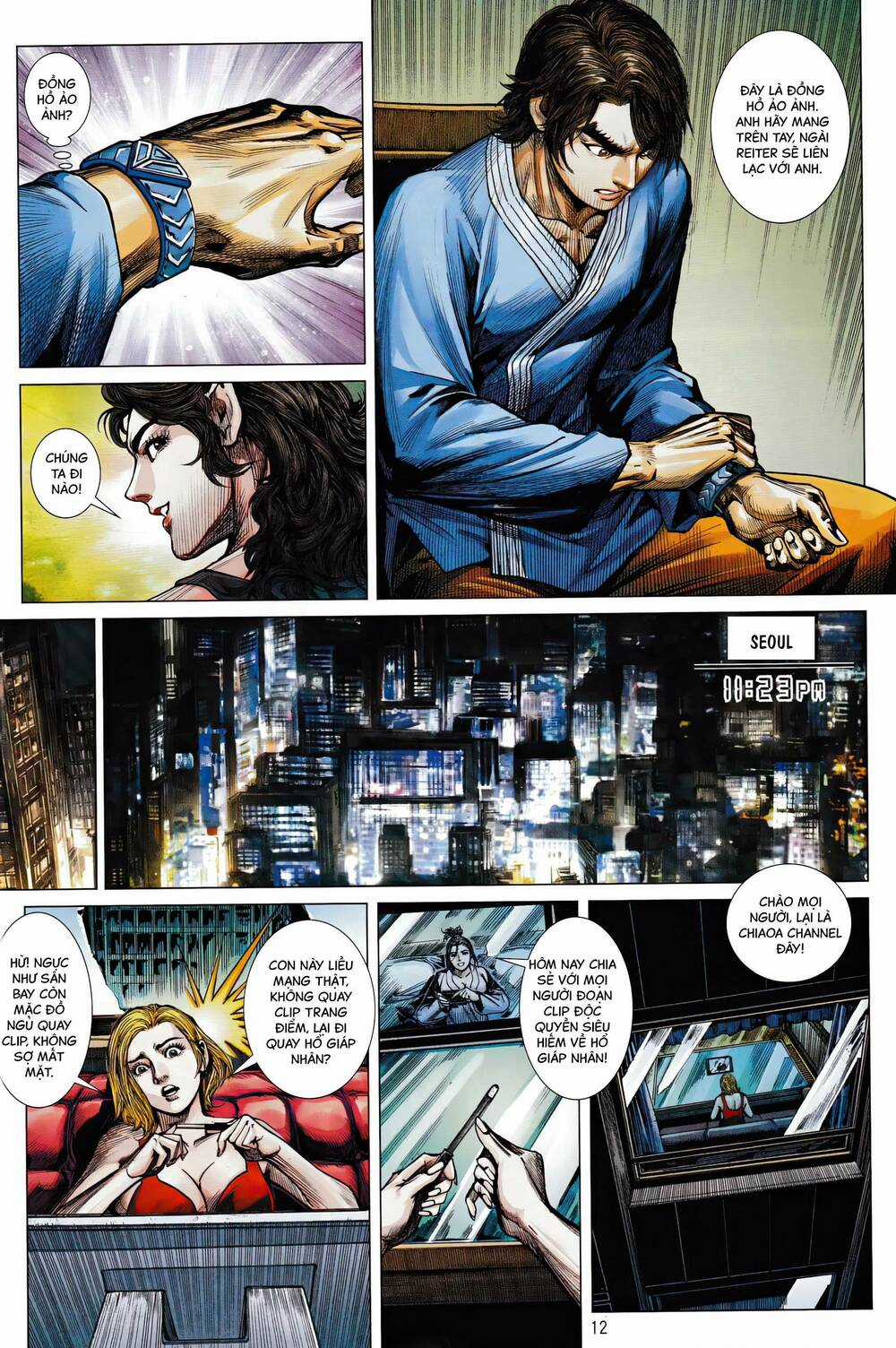 Hổ Giáp Nhân Armour Man Chapter 7 trang 11