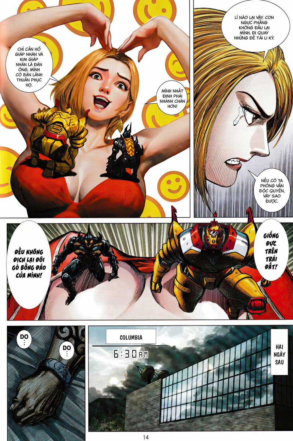 Hổ Giáp Nhân Armour Man Chapter 7 trang 13