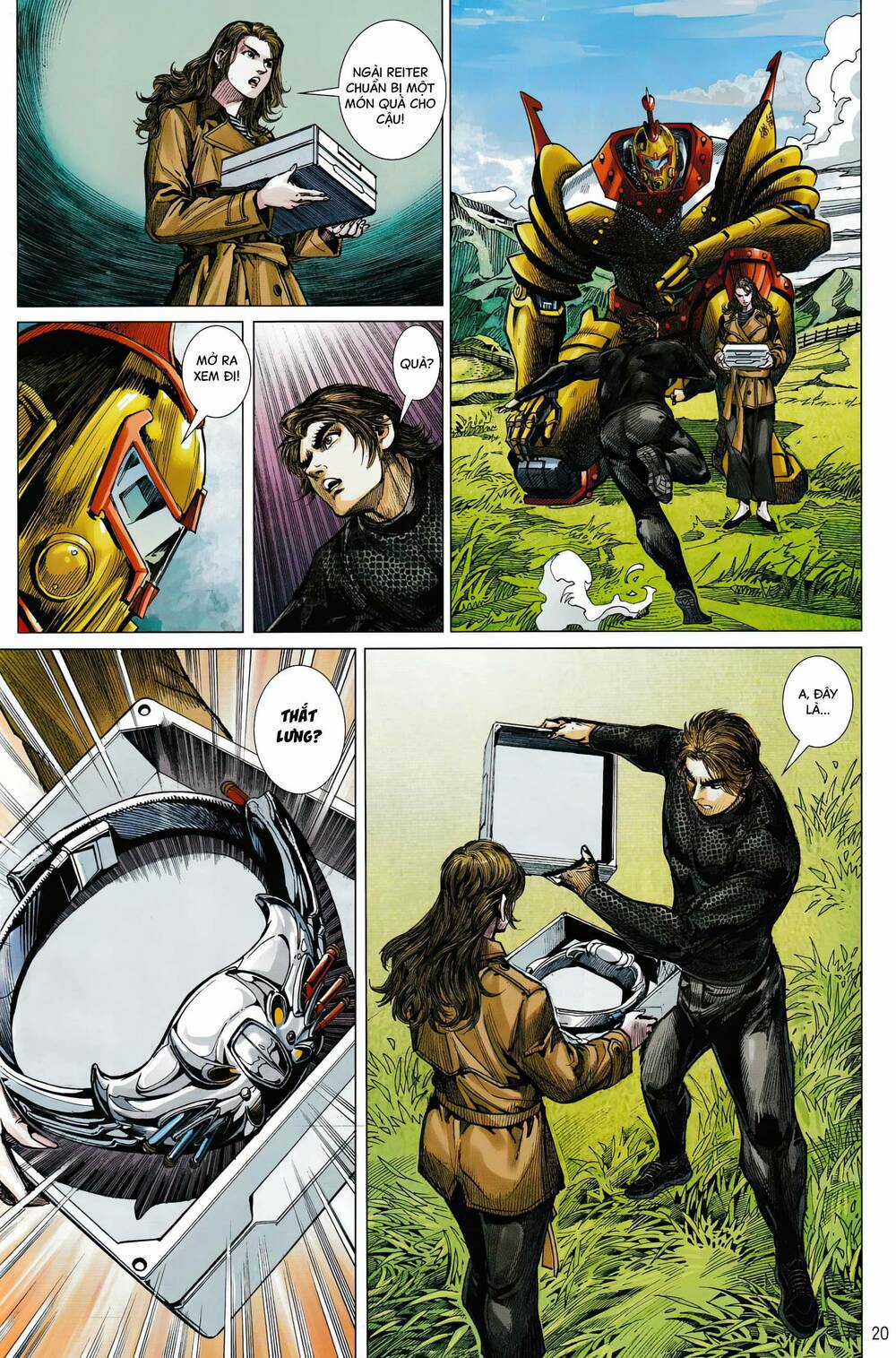 Hổ Giáp Nhân Armour Man Chapter 7 trang 19