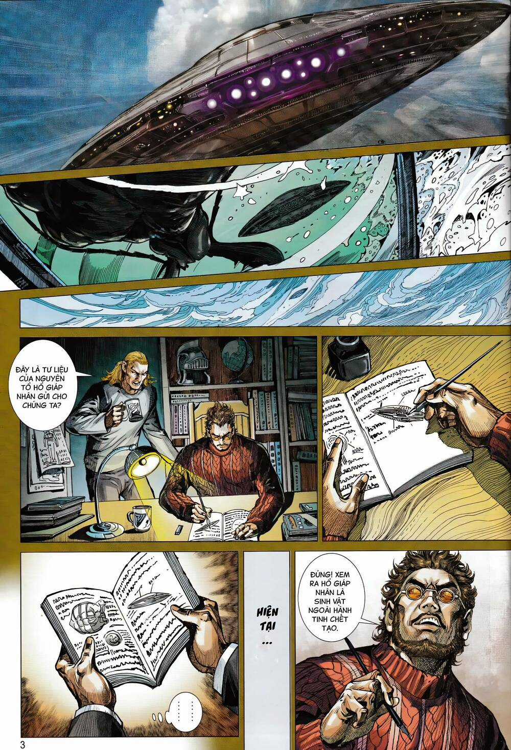 Hổ Giáp Nhân Armour Man Chapter 7 trang 2