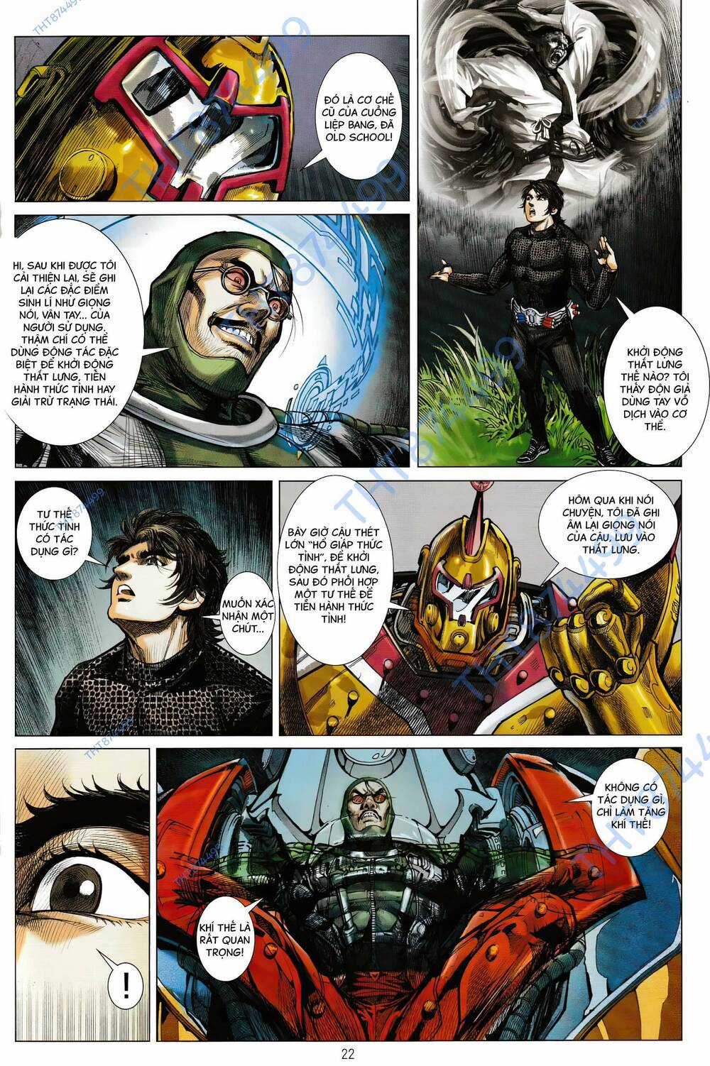 Hổ Giáp Nhân Armour Man Chapter 7 trang 21