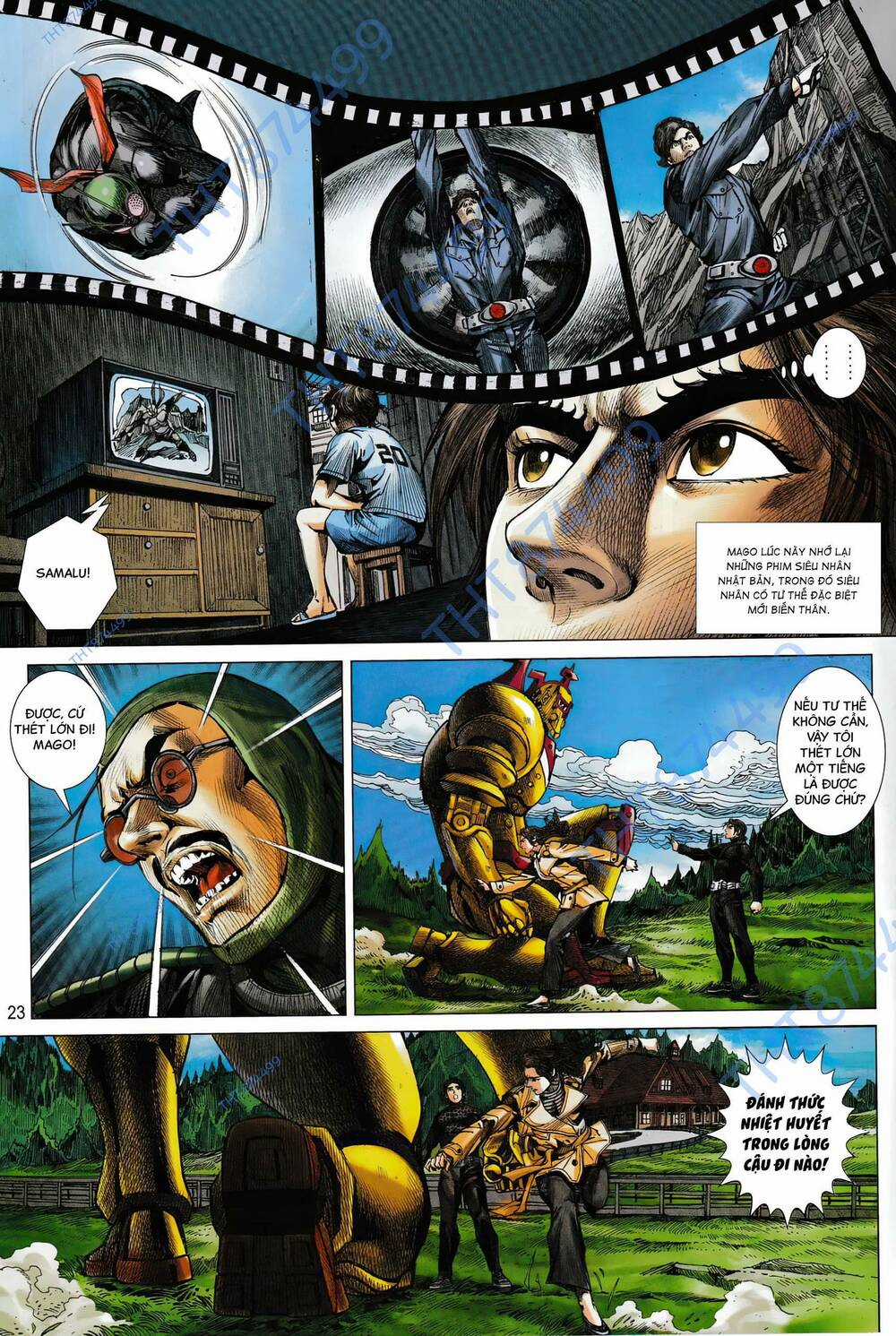 Hổ Giáp Nhân Armour Man Chapter 7 trang 22