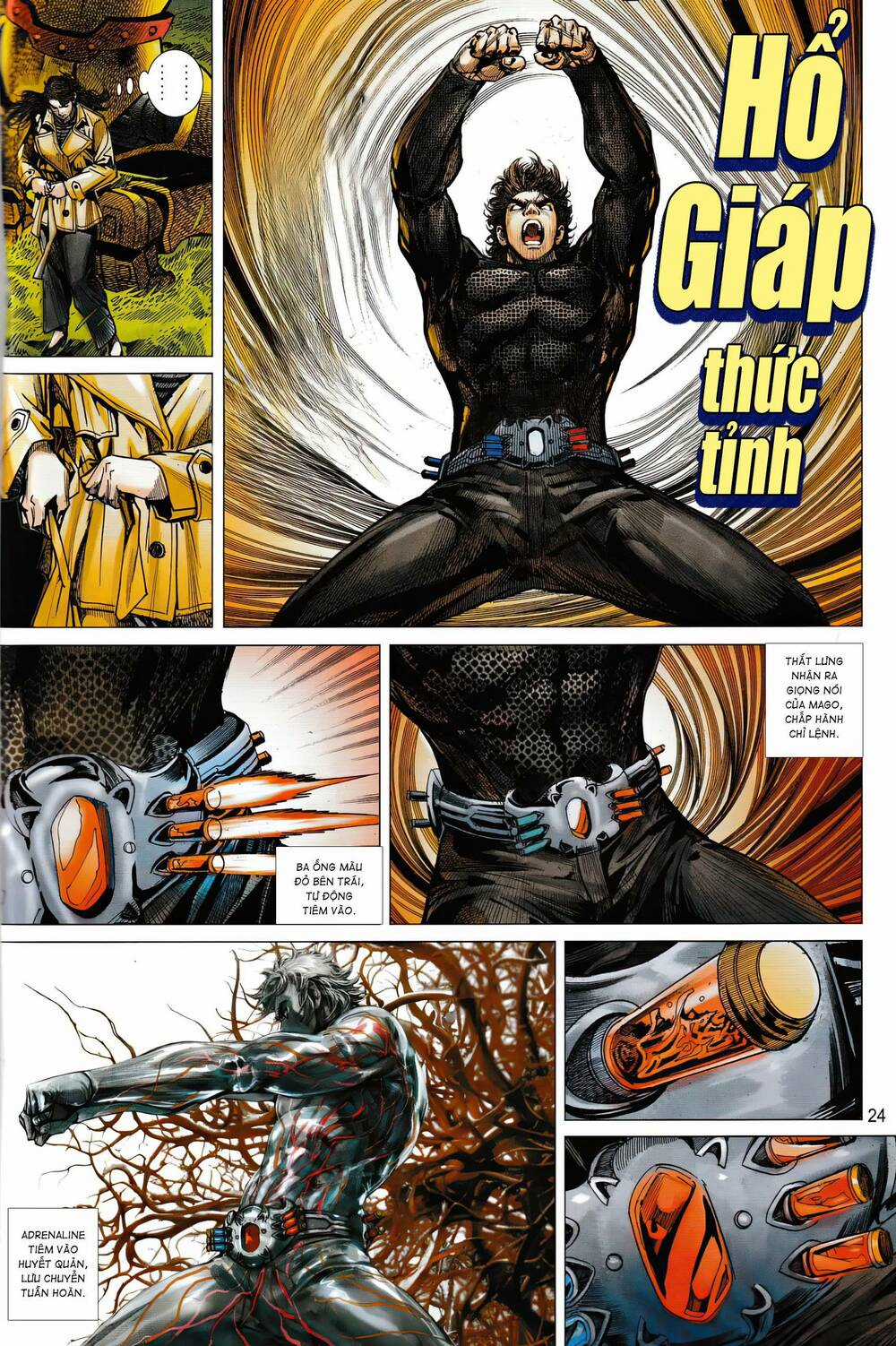 Hổ Giáp Nhân Armour Man Chapter 7 trang 23