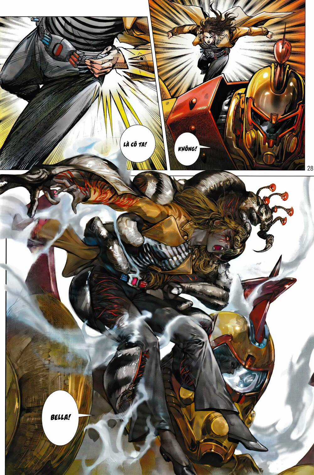 Hổ Giáp Nhân Armour Man Chapter 7 trang 27