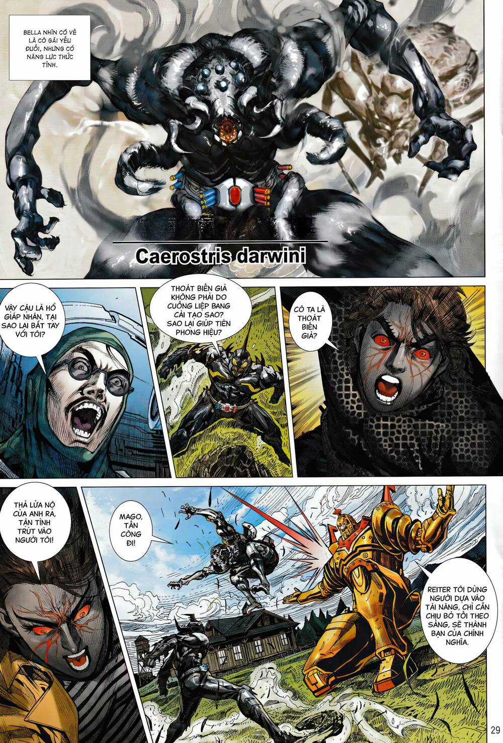 Hổ Giáp Nhân Armour Man Chapter 7 trang 28