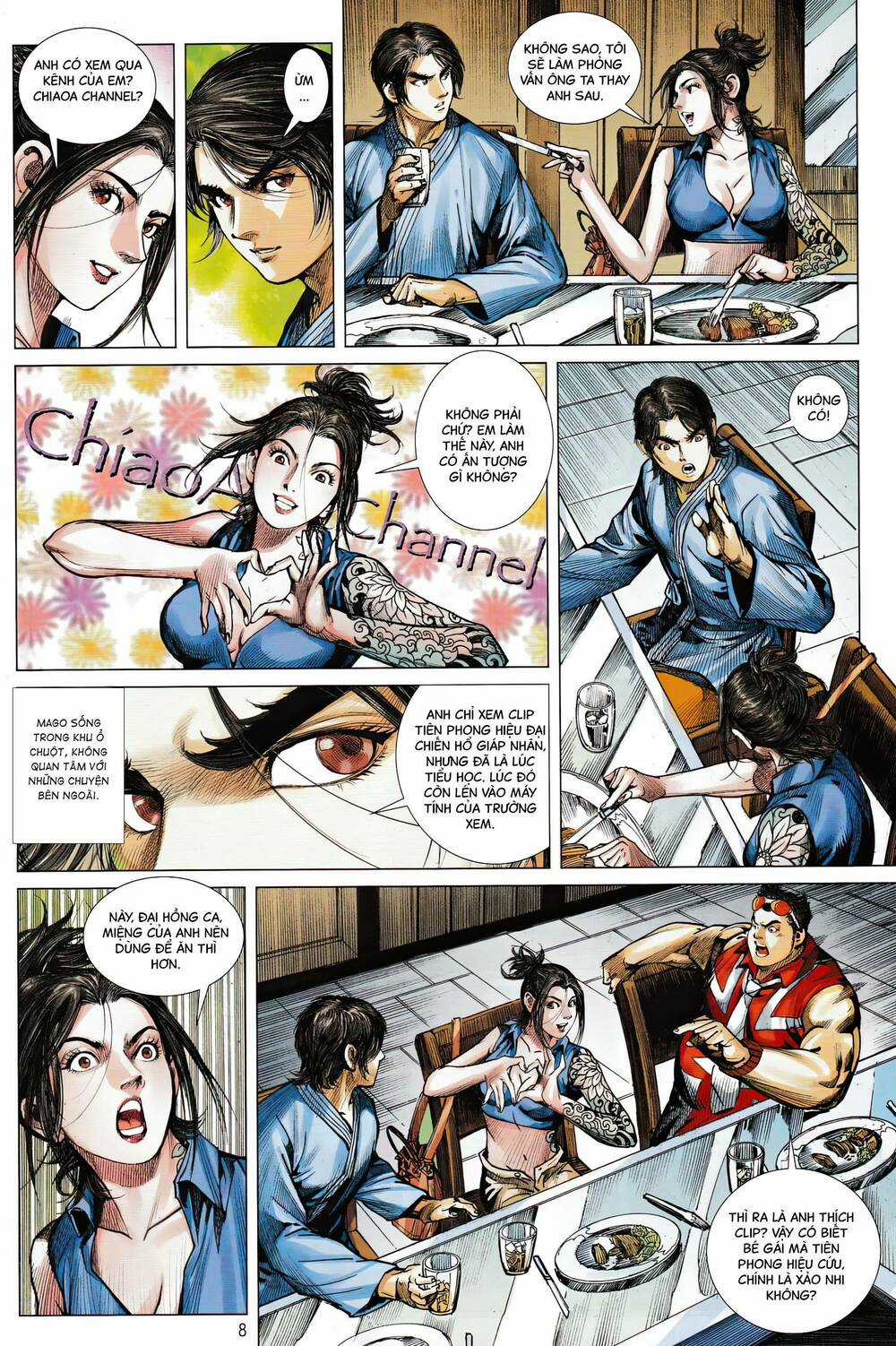 Hổ Giáp Nhân Armour Man Chapter 7 trang 7