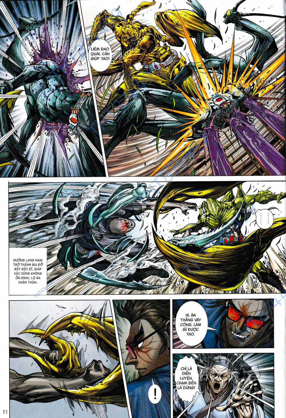 Hổ Giáp Nhân Armour Man Chapter 8 trang 10