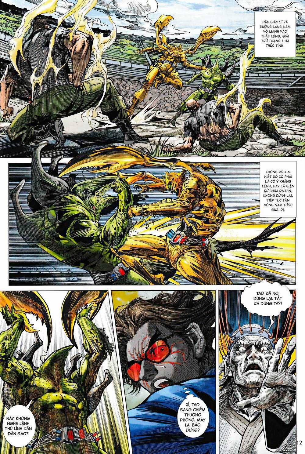 Hổ Giáp Nhân Armour Man Chapter 8 trang 11