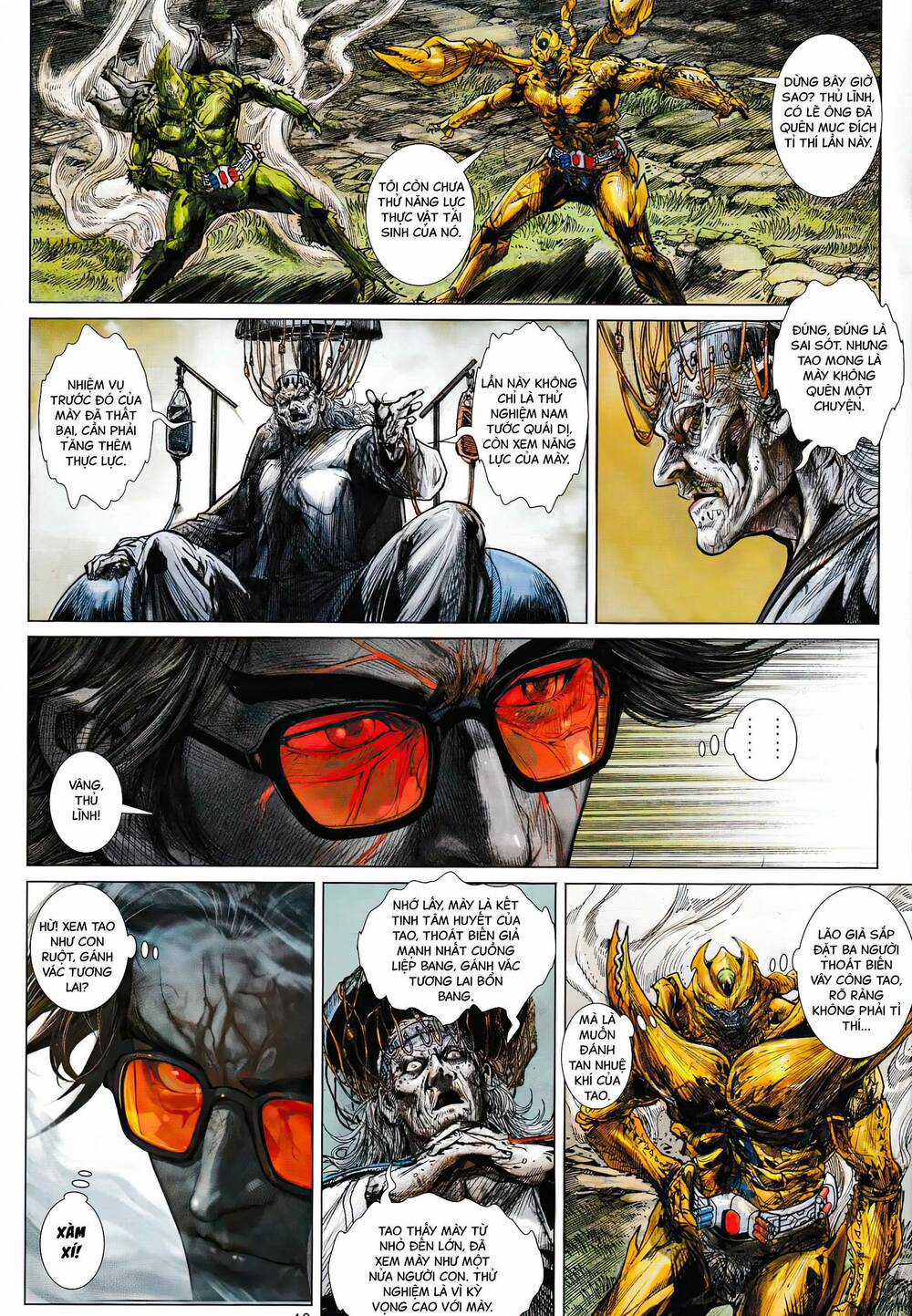 Hổ Giáp Nhân Armour Man Chapter 8 trang 12