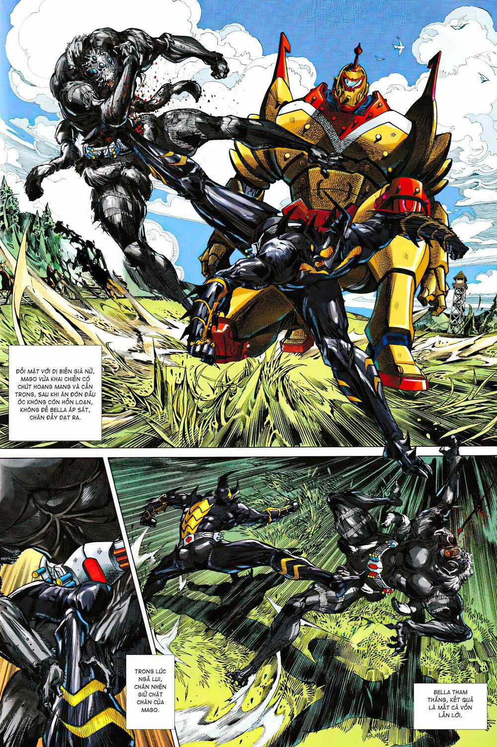 Hổ Giáp Nhân Armour Man Chapter 8 trang 17