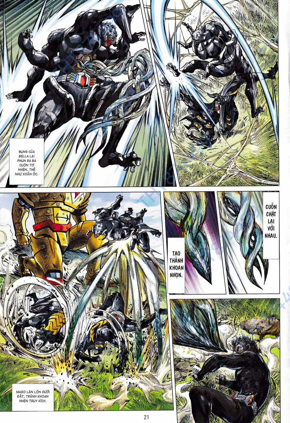 Hổ Giáp Nhân Armour Man Chapter 8 trang 20