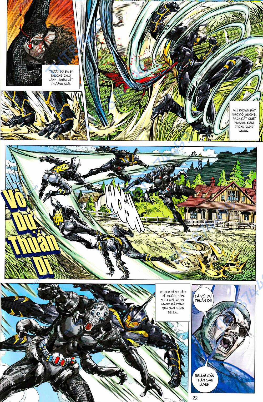 Hổ Giáp Nhân Armour Man Chapter 8 trang 21