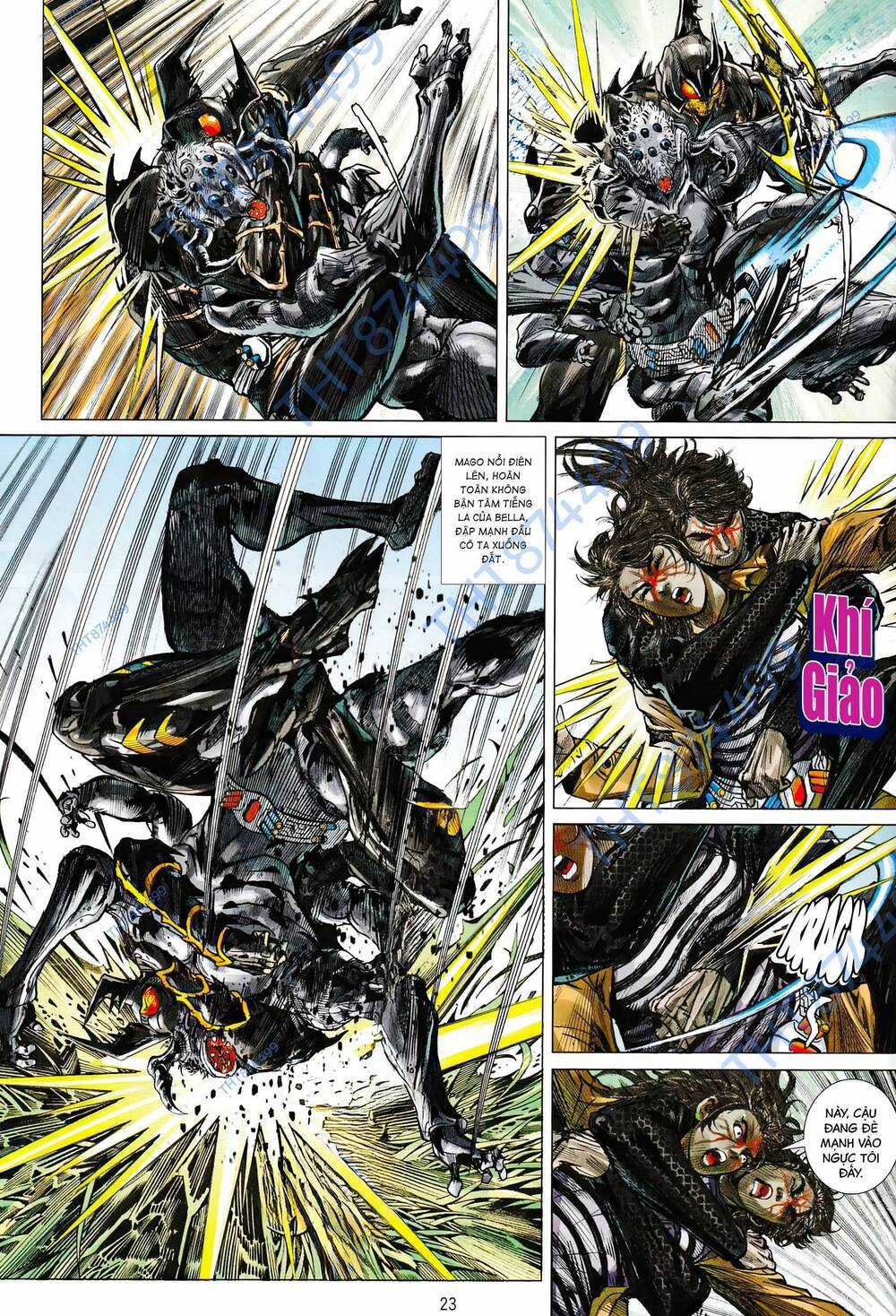 Hổ Giáp Nhân Armour Man Chapter 8 trang 22