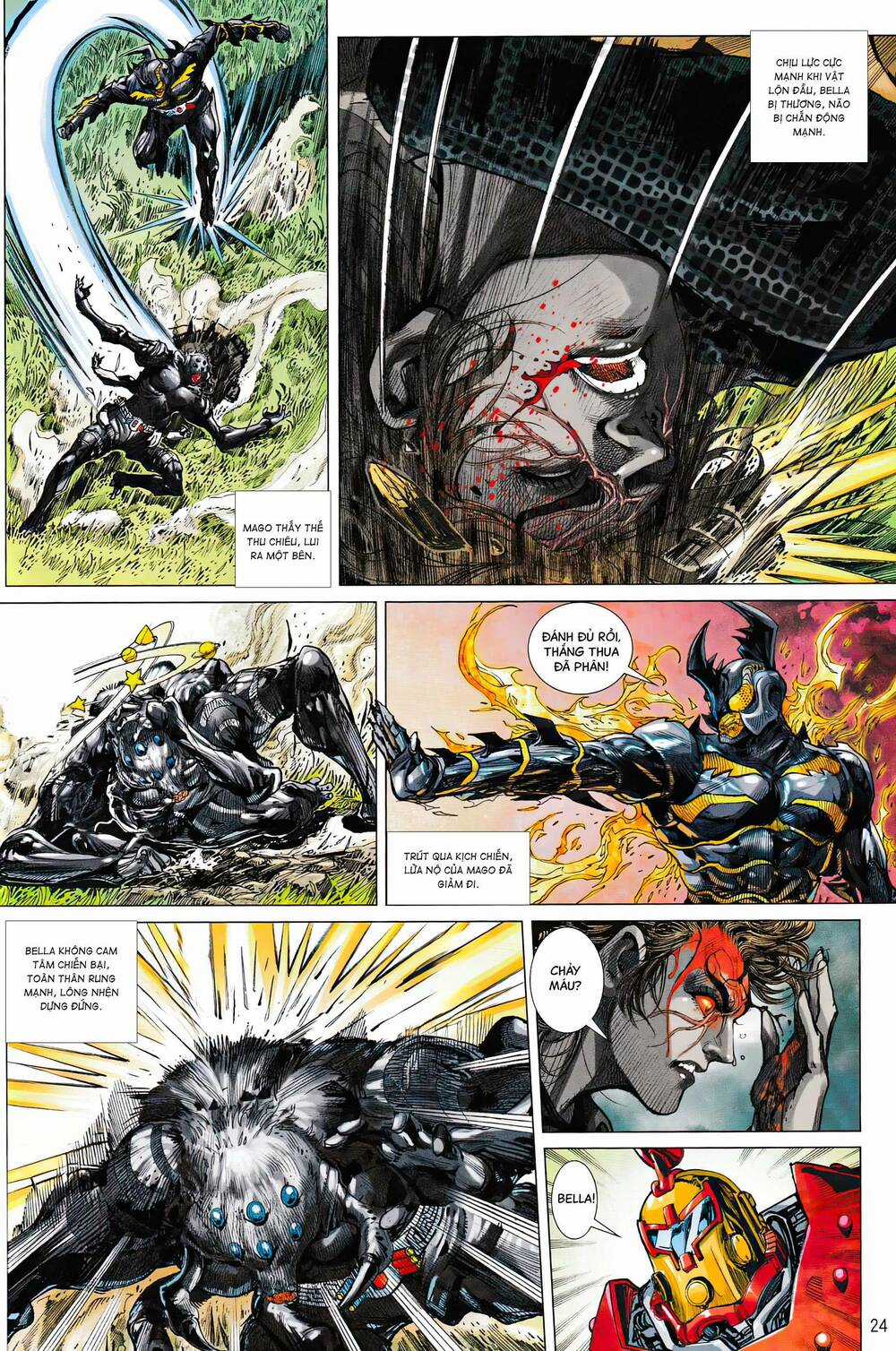 Hổ Giáp Nhân Armour Man Chapter 8 trang 23