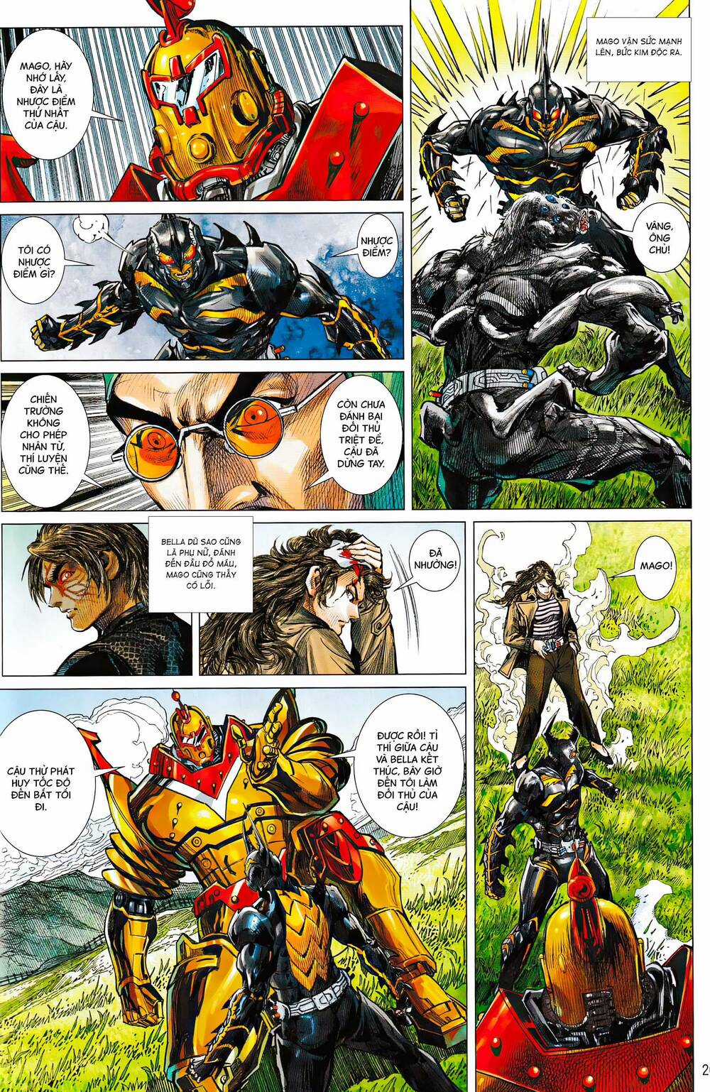 Hổ Giáp Nhân Armour Man Chapter 8 trang 25