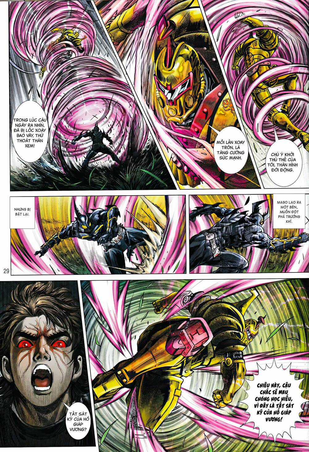 Hổ Giáp Nhân Armour Man Chapter 8 trang 28