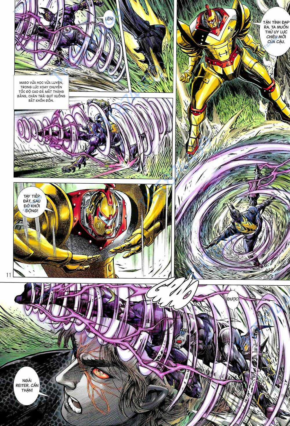 Hổ Giáp Nhân Armour Man Chapter 9 trang 10