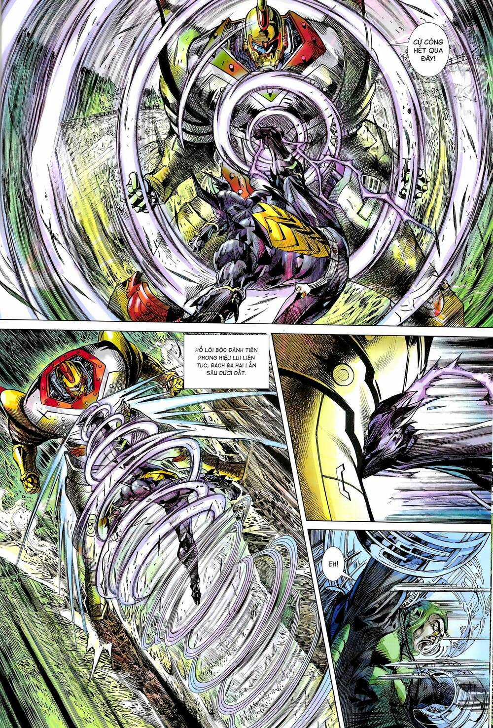 Hổ Giáp Nhân Armour Man Chapter 9 trang 11