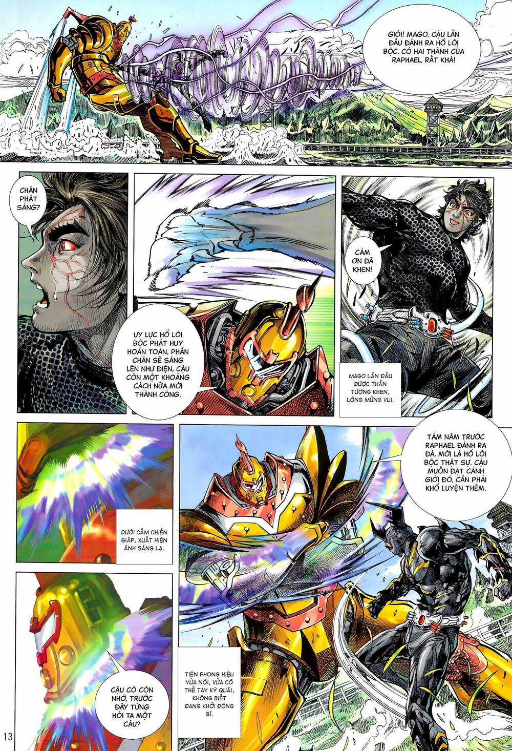 Hổ Giáp Nhân Armour Man Chapter 9 trang 12