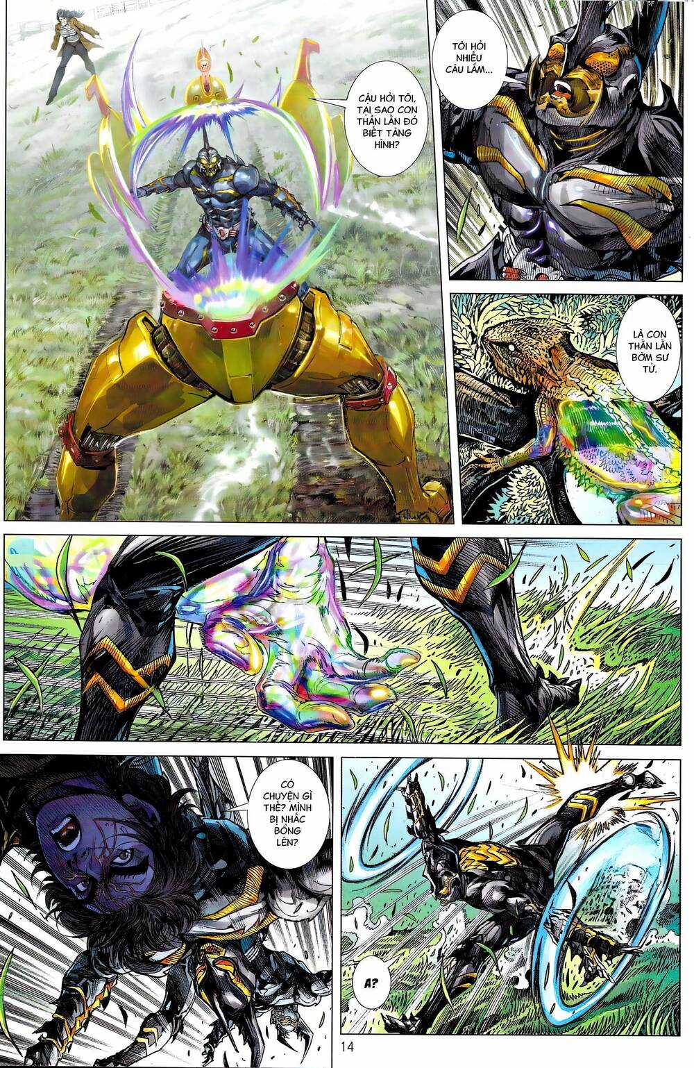 Hổ Giáp Nhân Armour Man Chapter 9 trang 13