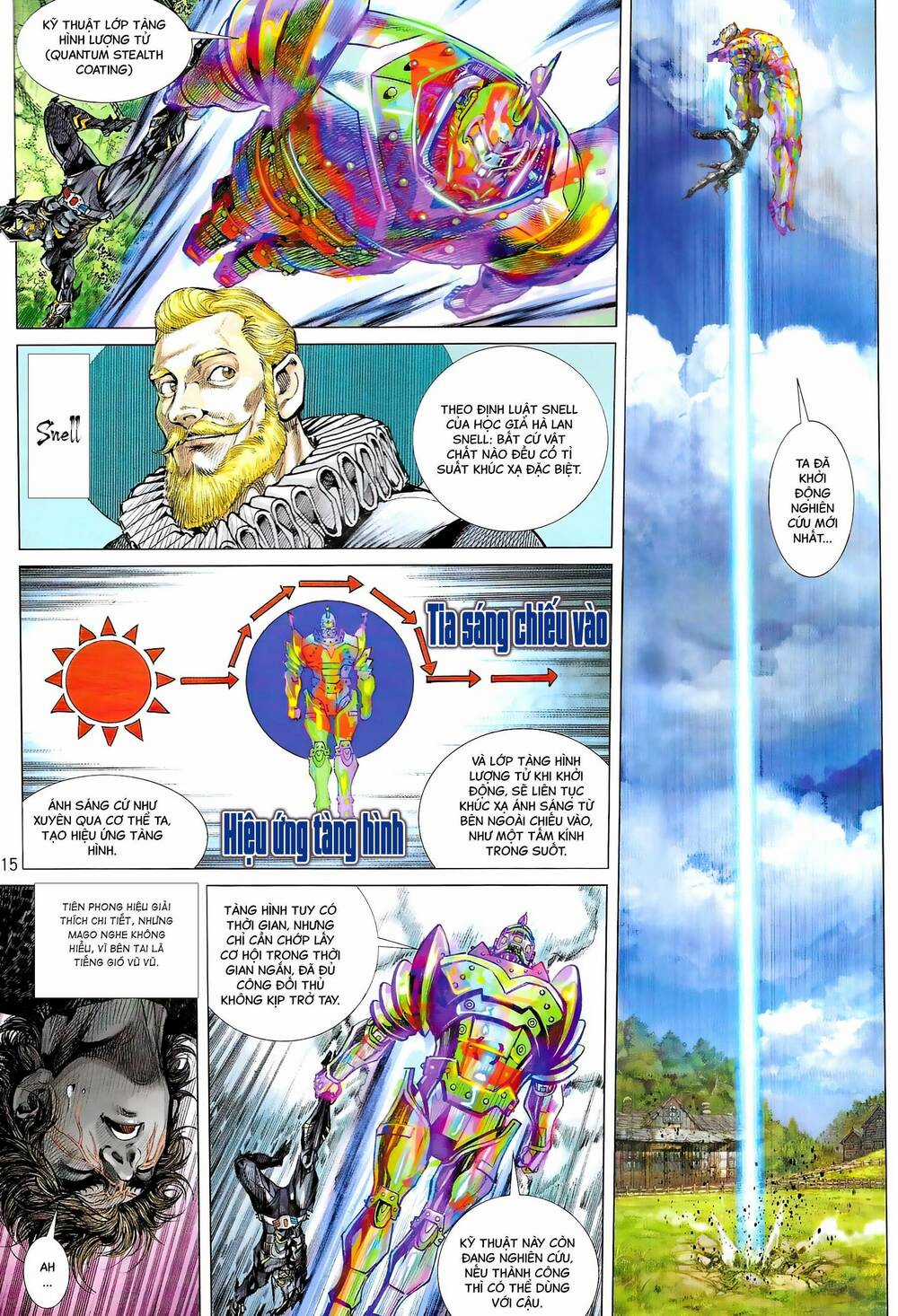 Hổ Giáp Nhân Armour Man Chapter 9 trang 14