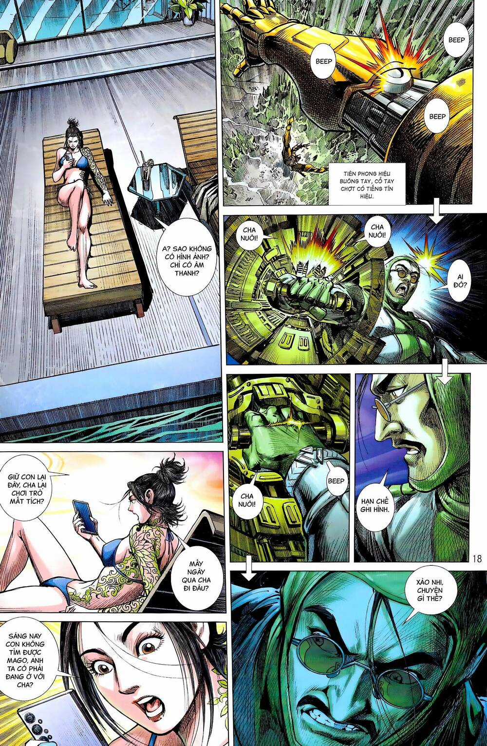 Hổ Giáp Nhân Armour Man Chapter 9 trang 17