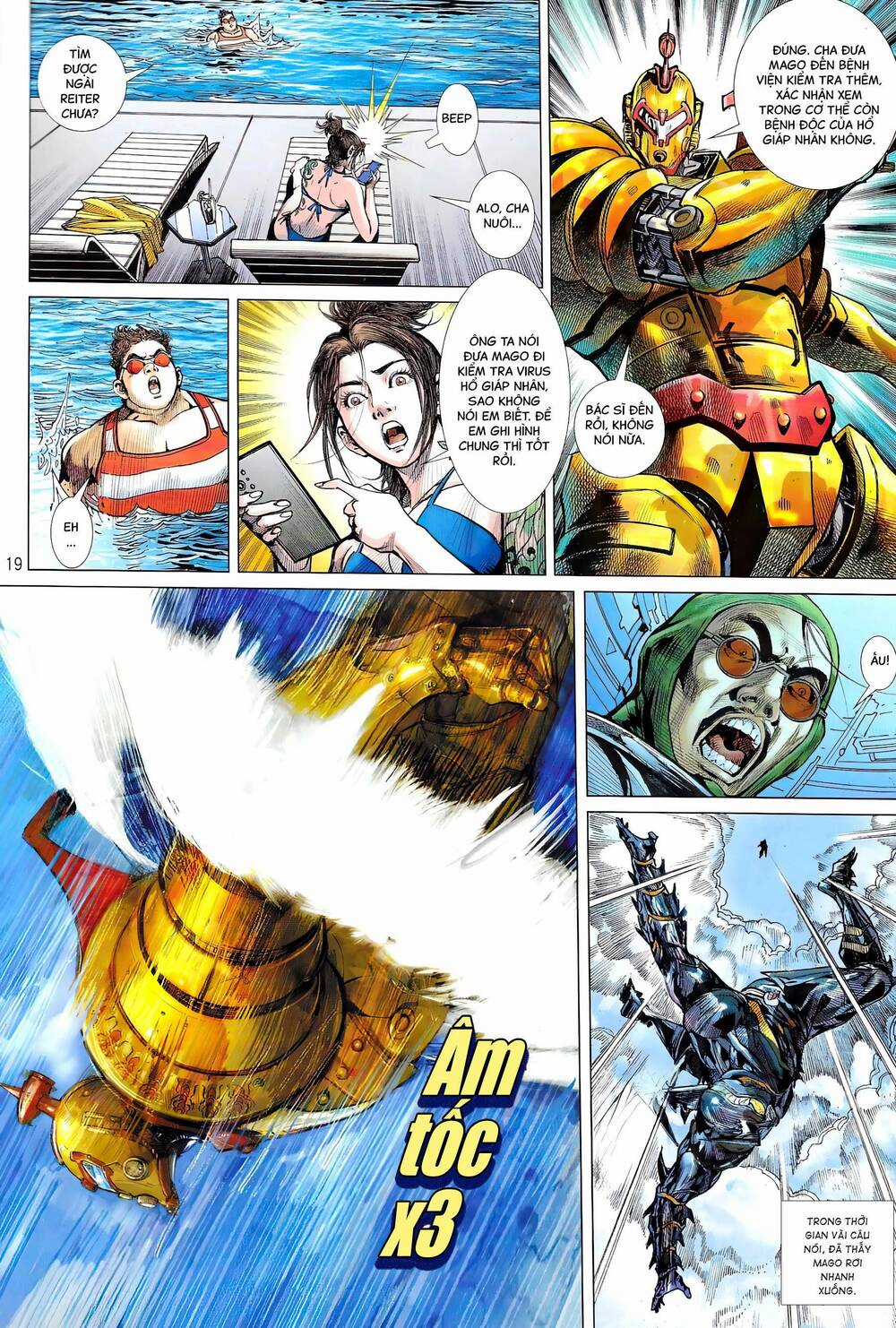 Hổ Giáp Nhân Armour Man Chapter 9 trang 18
