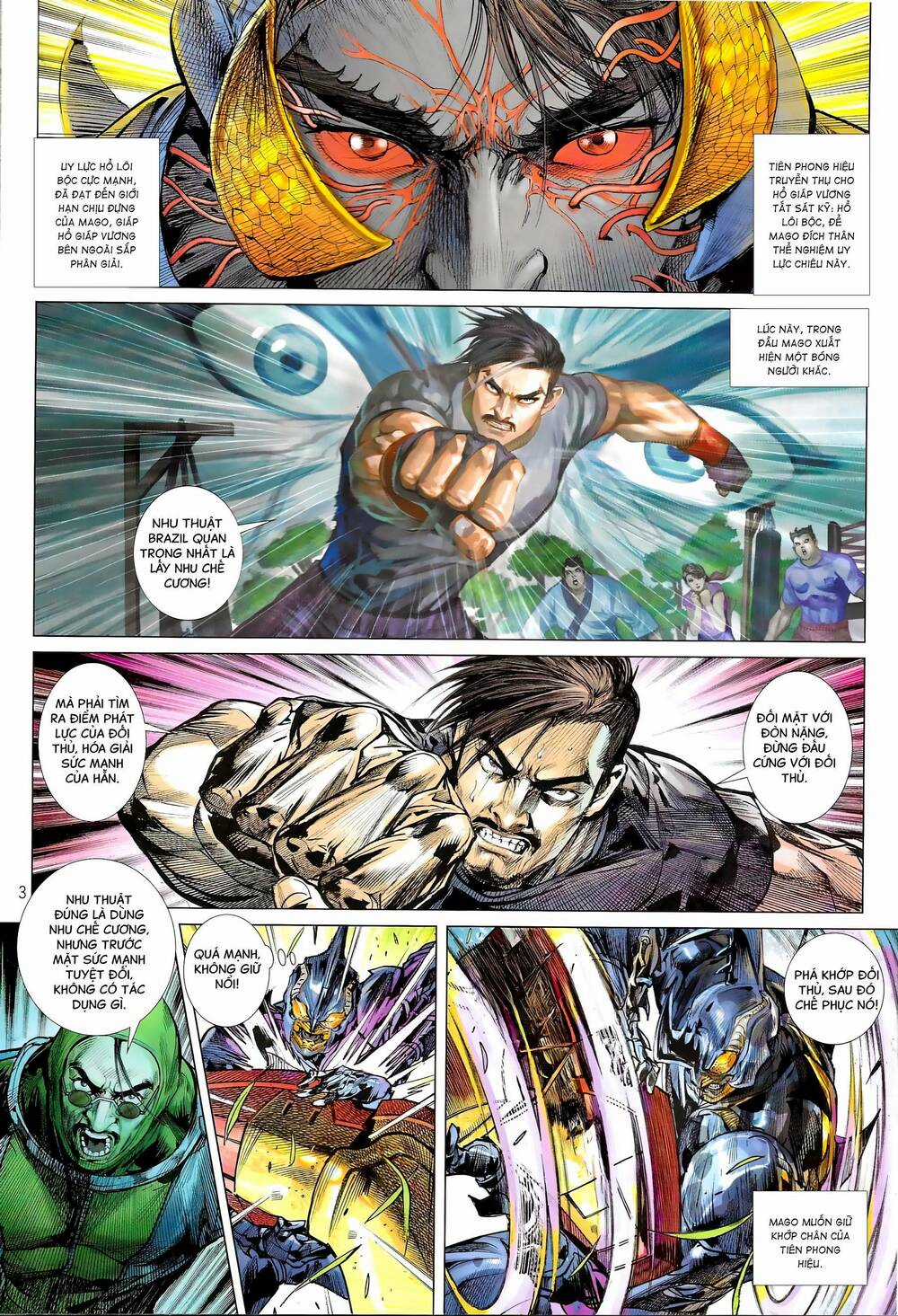 Hổ Giáp Nhân Armour Man Chapter 9 trang 2