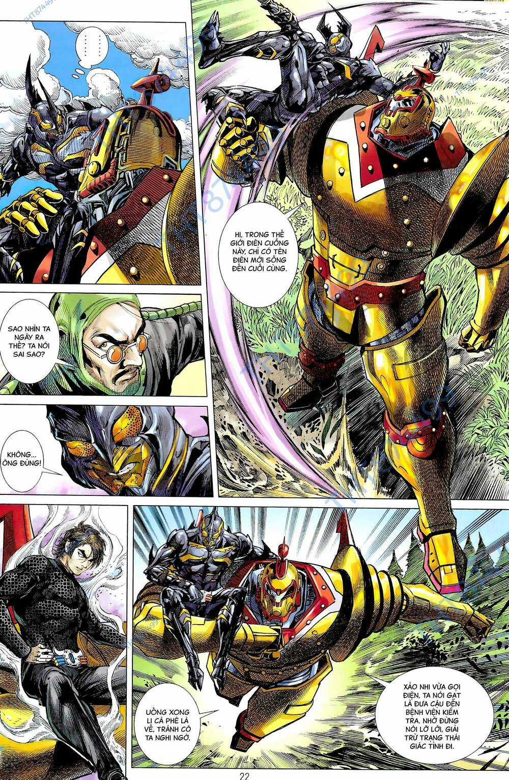 Hổ Giáp Nhân Armour Man Chapter 9 trang 21