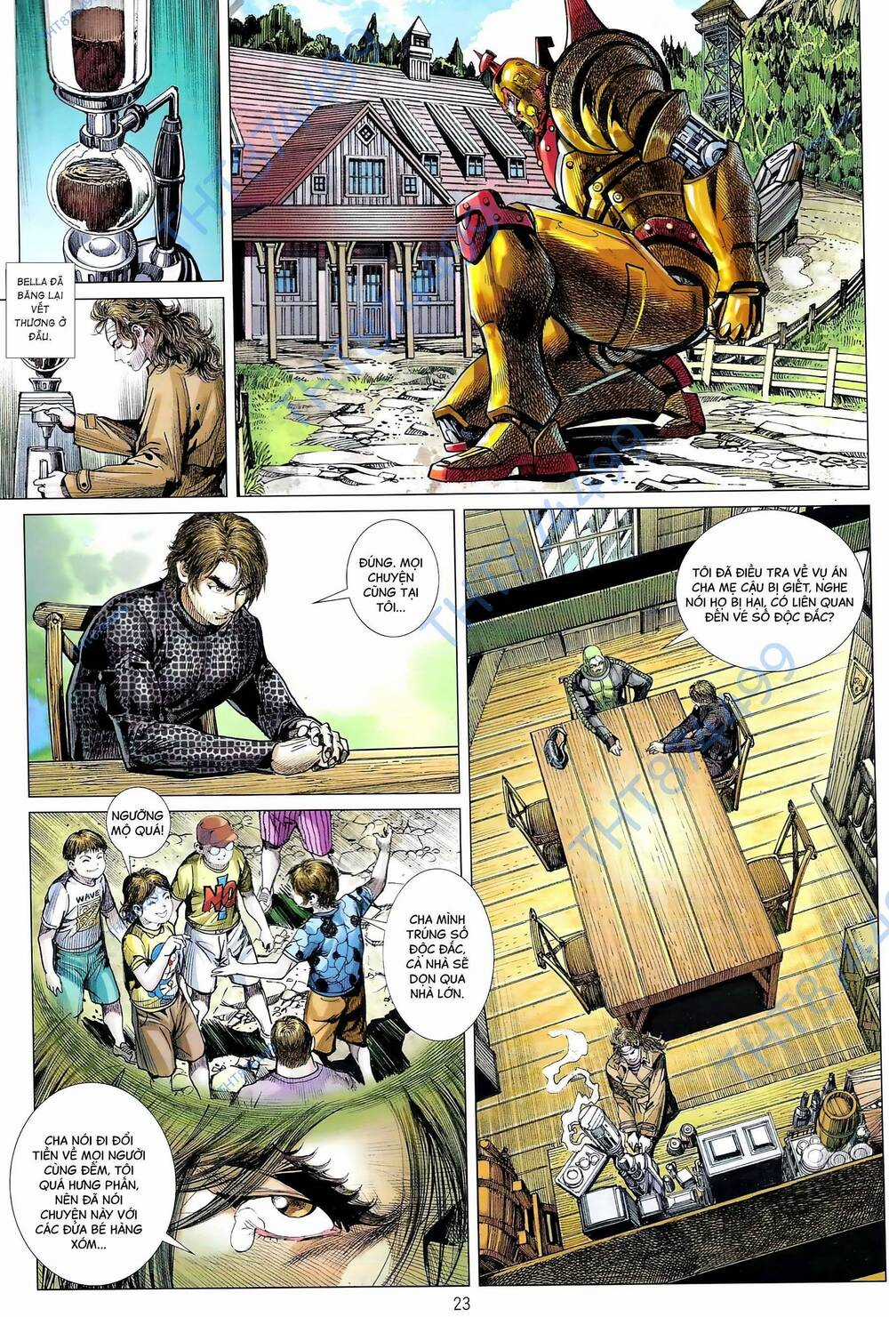 Hổ Giáp Nhân Armour Man Chapter 9 trang 22